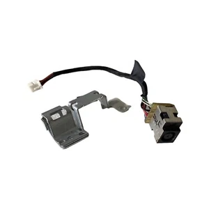 Genuine HP Pavilion dv6-3000 Series DC Power Jack In Cable w/ Bracket 603692-001 - Picture 1 of 4