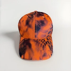Kryptek Orange Camo Strapback Hat Embroidered 6 Panel Outdoor Hunting Cap - Bild 1 von 7