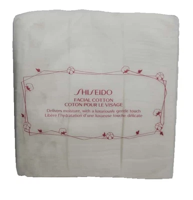 Shiseido Facial 100% Algodón - 165 Sábanas - Nuevo - Ver descripción Foto 1 de 4