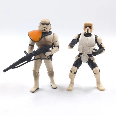 Figuras de acción Kenner Star Wars motociclista y soldados de arena Foto 1 de 2