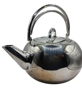 Revere Ware Proline 2,5 Qt Teiera Nucleo Rame Bollitore Inox Coperchio Bollitore Acqua - Foto 1 di 14