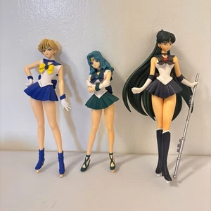 Sailor Moon Girls Memories Uranus Neptune Pluto Set Of 3 - NO STAND - READ! - Picture 1 of 14