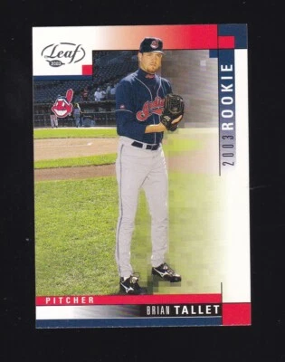 2003 Leaf Brian Tallet Rookie #273 Cleveland Indians - Image 1 of 2