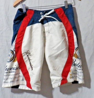 Vintage Budweiser King of Beers swimsuit waist size 32 - Image 1 of 4
