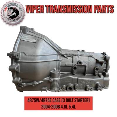 Ford 4R75W 4R75E Transmission Case 2004-2008 4.6L 5.4L (3 BOLT STARTER) - Image 1 of 4
