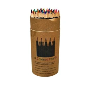 Soucolor 72 Colored Pencils for Adult Coloring Soft Core High Quality NO LID - Picture 1 of 5