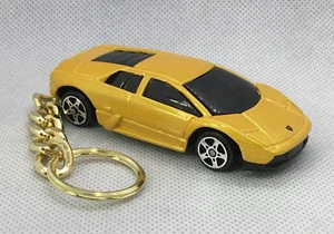 LAMBORGHINI MURCIELAGO (yellow) CUSTOM MADE DIE-CAST KEY CHAIN - Foto 1 di 5