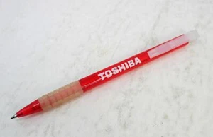 Toshiba Logo Red (Thin) Ballpoint Pen - Picture 1 of 2