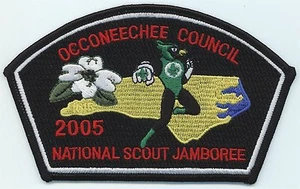 JSP - OCCONEECHEE COUNCIL - 2005 NATIONAL JAMBOREE - GRN BIRD - OVERSIZE - Picture 1 of 1