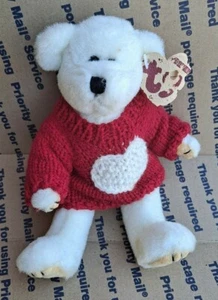 Vintage 1993 Ty Beanie Baby Attic Treasures "Nicolus" The Christmas Bear - Picture 1 of 7
