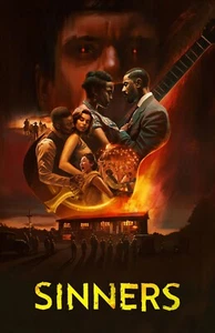 Póster de Sinners 11x17 - 2025 Ryan Coogler Crimen-Horror con Michael B. Jordan - Imagen 1 de 1