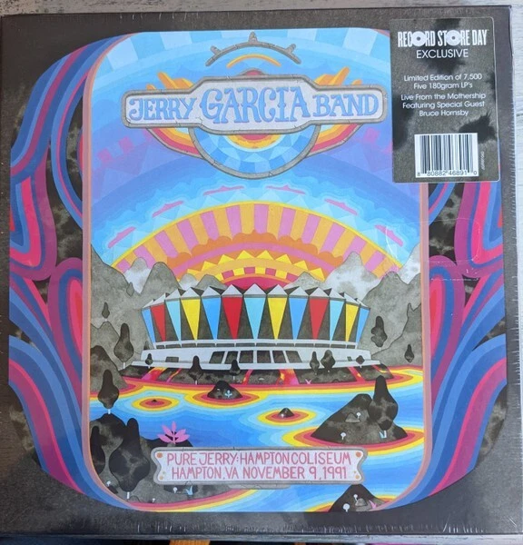 JERRY GARCIA BAND PURE JERRY: HAMPTON COLISEUM, VA 11/9/91 RSD '22 FREE SHIPPING Foto 1 de 1