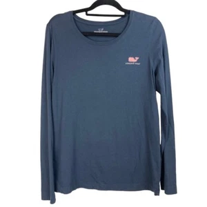 Vineyard Vines Whale Logo Long-Sleeve Performance Tee Size L - Picture 1 of 6