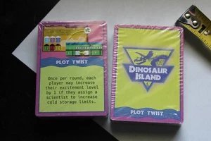 DINOSAUR ISLAND Board Game REPLACEMENT Cards Plot Twist Objective Specialists - Picture 1 of 3