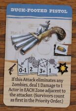 Zombicide: Undead or Alive Duck-Footed Pistol Promo Card CMON Dice Tower New