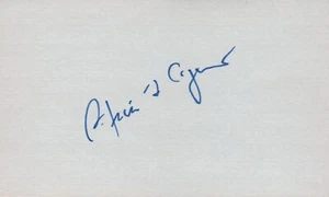 Spiro Agnew US Vice President Politician Autographed Signed Index Card JSA COA - Picture 1 of 2