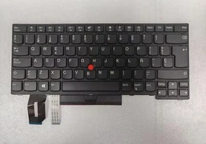 Spanish Keyboard for Lenovo Thinkpad E480 T480S L480 T490 E490 T495 L380 L390 - Afbeelding 1 van 2