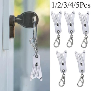 Portable Checker Keychain, Nut and Bolt Thread Checker Bolt Size Finder Keychain - Picture 1 of 18
