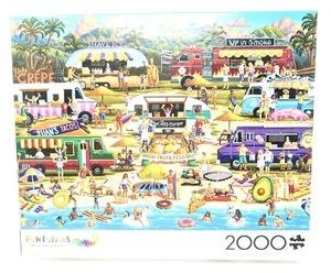 Buffalo Games Jigsaw Puzzle 2000 Piece Hawaiian Food Truck Festival new - Picture 1 of 3