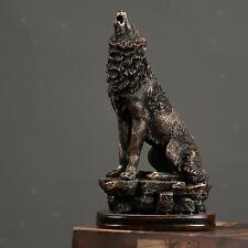 Wolf Figur Tabletop Collection Craft Ornament Art für Schrank Home Yard