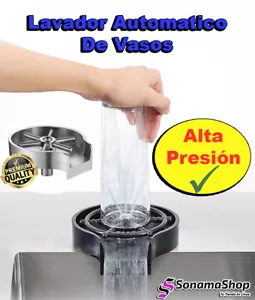 💧 Lavador Automático de Vasos, Producto de Alta Presión, Lava en Segundos 💧 - Picture 1 of 24