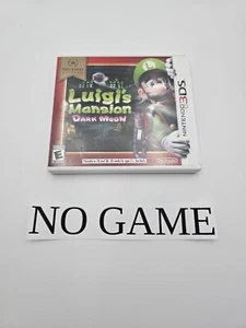 **KEIN SPIEL** Nur Hülle Handbuch Luigi's Mansion Dark Moon Nintendo 3DS Original - Bild 1 von 4