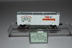 N Scale Bev-Bel 30th Anniversary 40' Single Door Boxcar C37363 - Picture 1 of 3