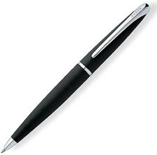 Cross ATX Basalt Black Ballpoint Pen With Chrome Plated Appointments