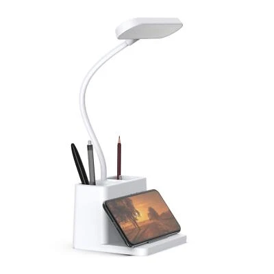 Small Desk Lamps For Home Office White Desk Light For Kids Led Desktop/computer  - Image 1 of 4