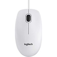 Logitech B100 Wired USB Mouse, 3-Buttons, Optical Tracking, Ambidextrous PC / Ma