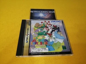 TARJETA DE COLUMNA ASTRA SUPERSTARS SEGA SATURN SS + TARJETA DE REGISTRO ¡SÚPER RARA! - Imagen 1 de 4