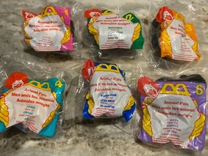 McDonald's 1997 Animal Pals Happy Meal Juguetes - Juego completo de 6  - Imagen 1 de 7