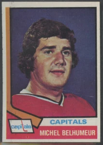 1974-75 Topps #153 Michel Belhumeur Washington Capitals - Picture 1 of 2