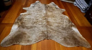 Cowhide - Huge & Beautiful - Rare $ Amazing - A Massive Ginger Exotic Cowhide Ru - Picture 1 of 9