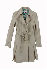 TRENCH SPOLVERINO IMPERMEABILE GIUNTINI BEIGE TAGLIA 40 - Foto 1 di 4