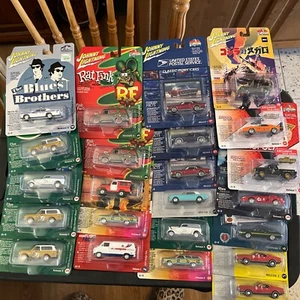 Johnny Lightning Pop Culture Clue Mongoose Blues Brothers USPS 007 Lot Of 23 - Picture 1 of 19