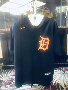 Miguel Cabrera Jersey XL Detroit Tigers Nike Team Blue - Picture 1 of 3