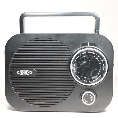 Jensen MR-550 Portable AM/FM Radio - Works Great - Image 1 of 4