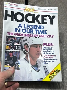 Inside Hockey Magazine Oct/Nov 1989 Vol 3, NO. 1 Wayne Gretzky Paperback - Picture 1 of 7