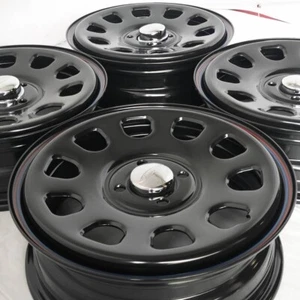 JDM 15inch 100x4h Wheels and tires 4 set mini truck Hijet Carry Sambar Acty - Picture 1 of 4