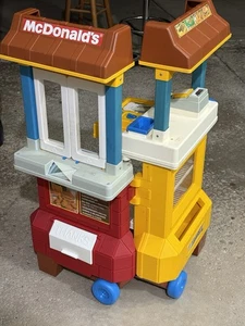 Jeu vintage Fisher Price McDonald’s Drive Thru 1989 - RARE & FONCTIONNEL GRILL - Photo 1 sur 12