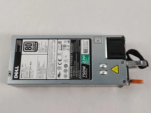 Dell PowerEdge R730 Hot Swap 750W 1U Server Power Supply 8H33M - Picture 1 of 6