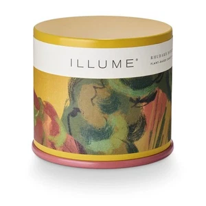 Illume Large Vanity Tin Rhubarb Honey Candle Scented Candle - Picture 1 of 2