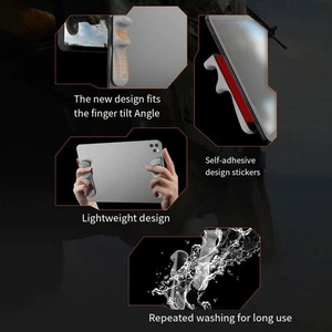 Portable Soft Silicone Controller for iPad Tablet Gaming Anywhere Anytime - Afbeelding 1 van 12