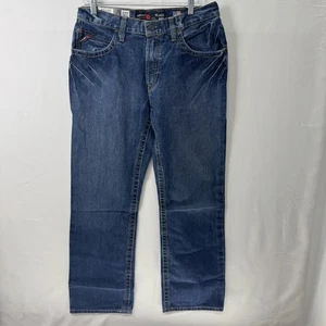 Ariat FR Jeans 33/32 Uomo M4 Stivale Relaxed Taglio Ignifugo Lavoro Cat 2 NUOVO - Foto 1 di 22