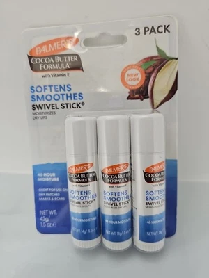 Fórmula de manteca de cacao barra giratoria hidratante con vitamina E bálsamo labial para ser... Foto 1 de 2