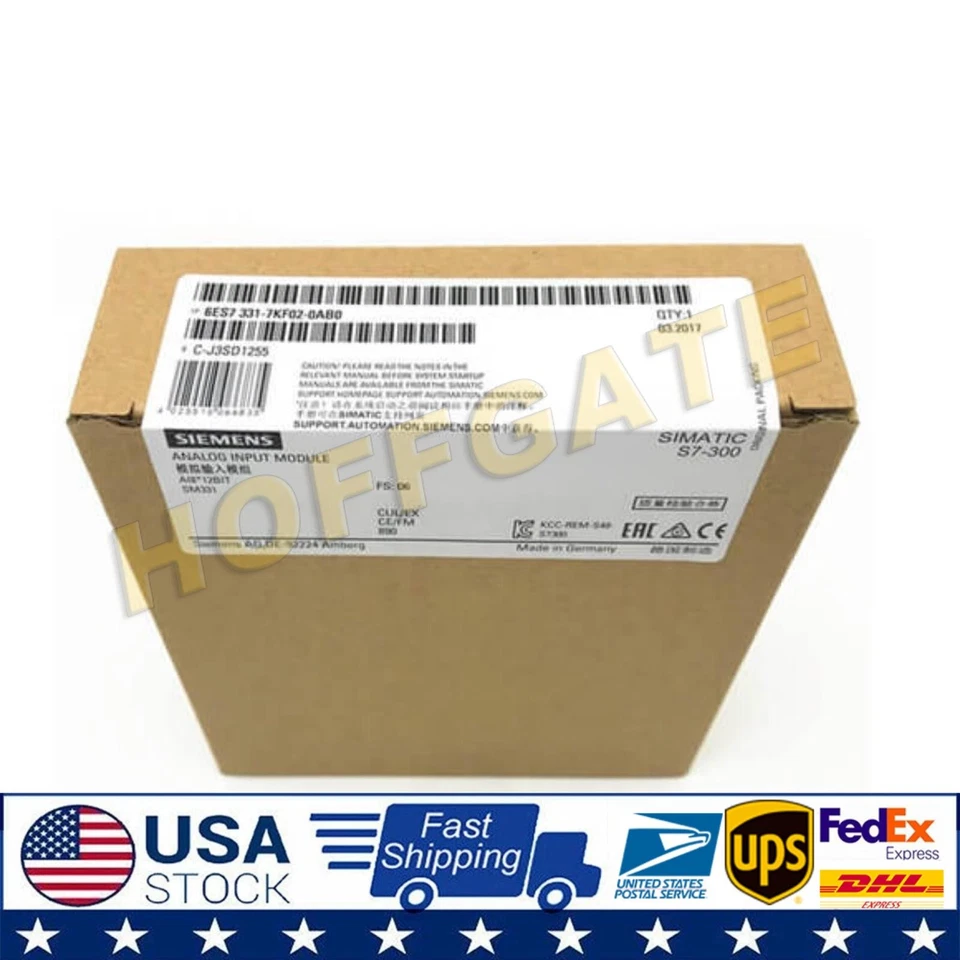 Siemens SIMATIC S7-300 Analog Input Module (6ES7331-7KF02-0AB0)