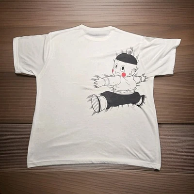 Camiseta RARA Chiaotzu “SAYOUNARA TENSAN” XL Exclusiva Japonesa Principios de la década de 2000 Romaji... Foto 1 de 4