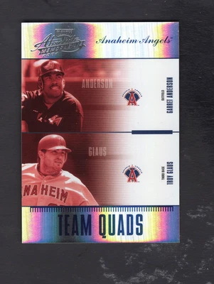 2004 Абсолютные Сувениры Команда Quad Spectrum Garret/Percival/Glaus/Erstad/25 - Изображение 1 из 2