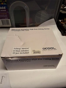 Alphacool Eiszapfen High End Fittings (10 Count, PN: 17262) - Zdjęcie 1 z 5